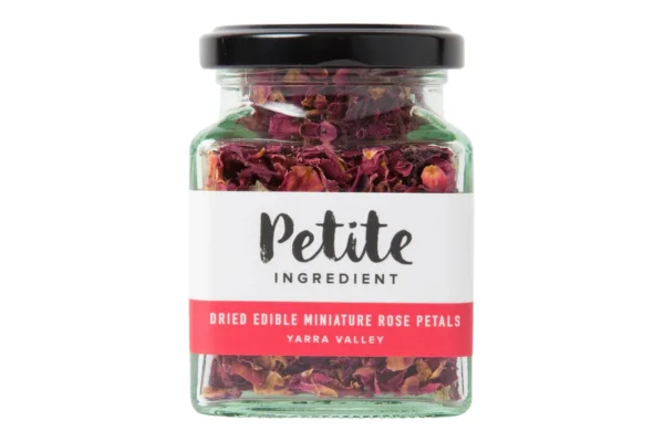Dried Edible Miniature Rose Petals - Petite Ingredients