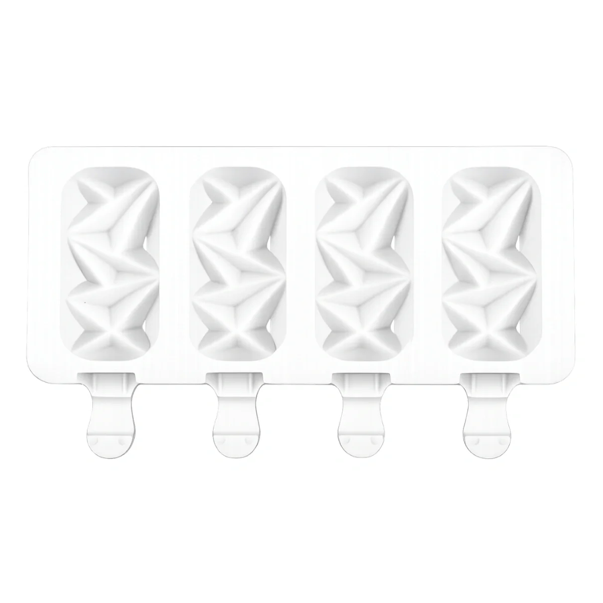 Dub Geometric Popsicle Silicone Mould - Iconic Cake Art - Image 2