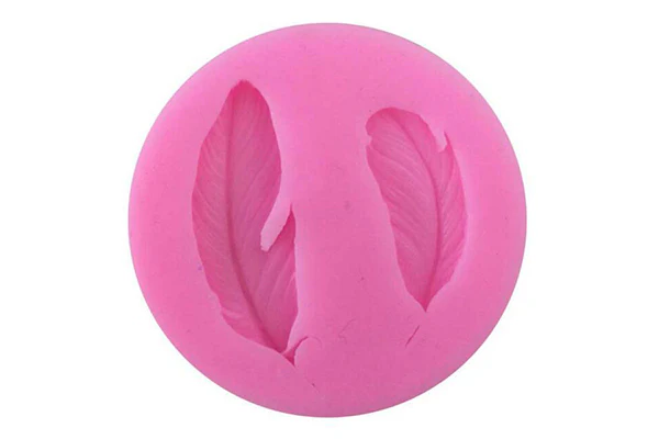 Feathers Silicone Mould 88mm x 8mm - Iconic Cake Art - Image 2