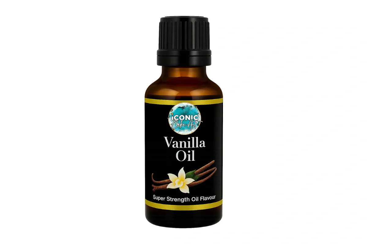 Vanilla Flavour Oil - Iconic Cake Art - Image 3