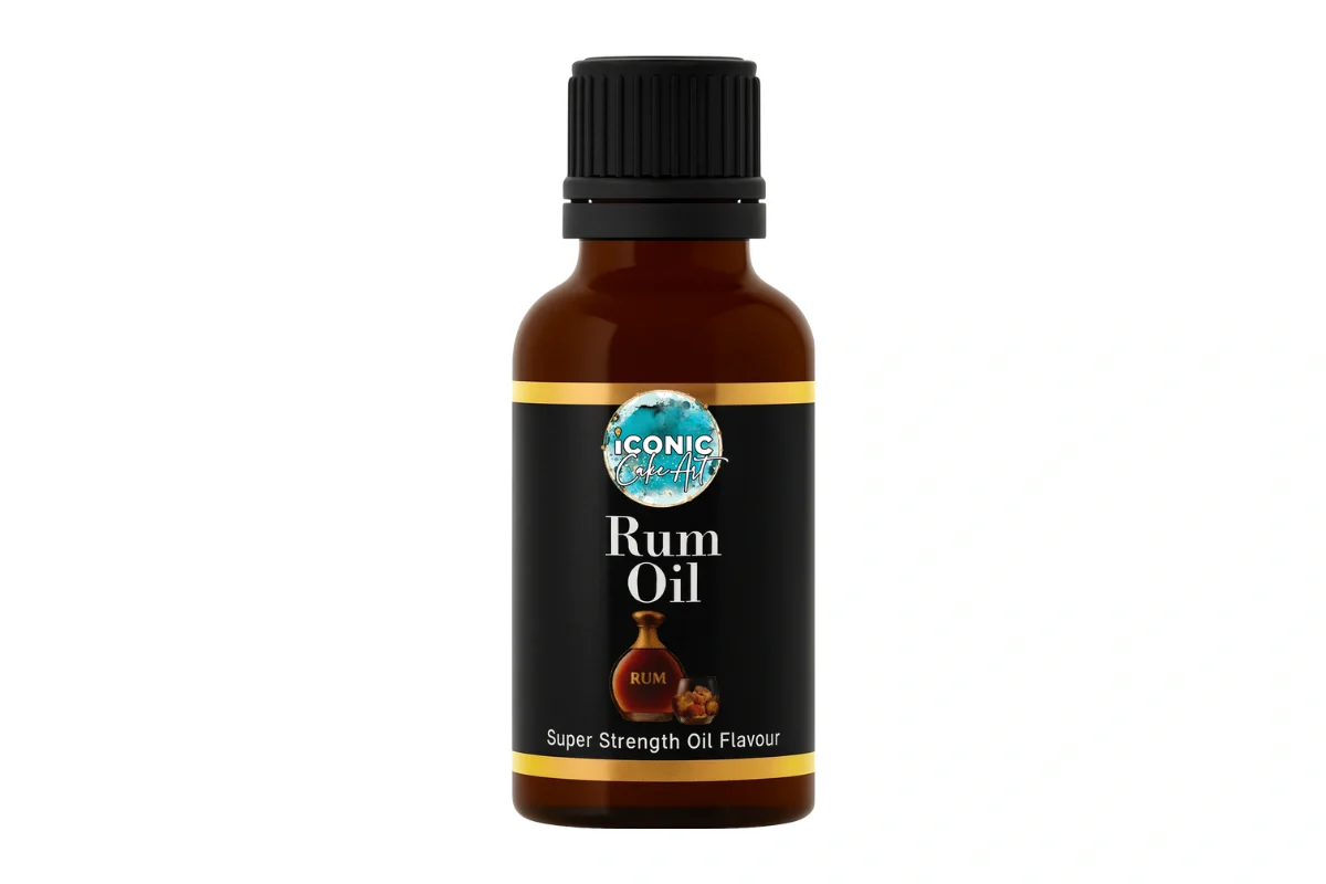 Rum Flavour Oil - Iconic Cake Art - Image 3