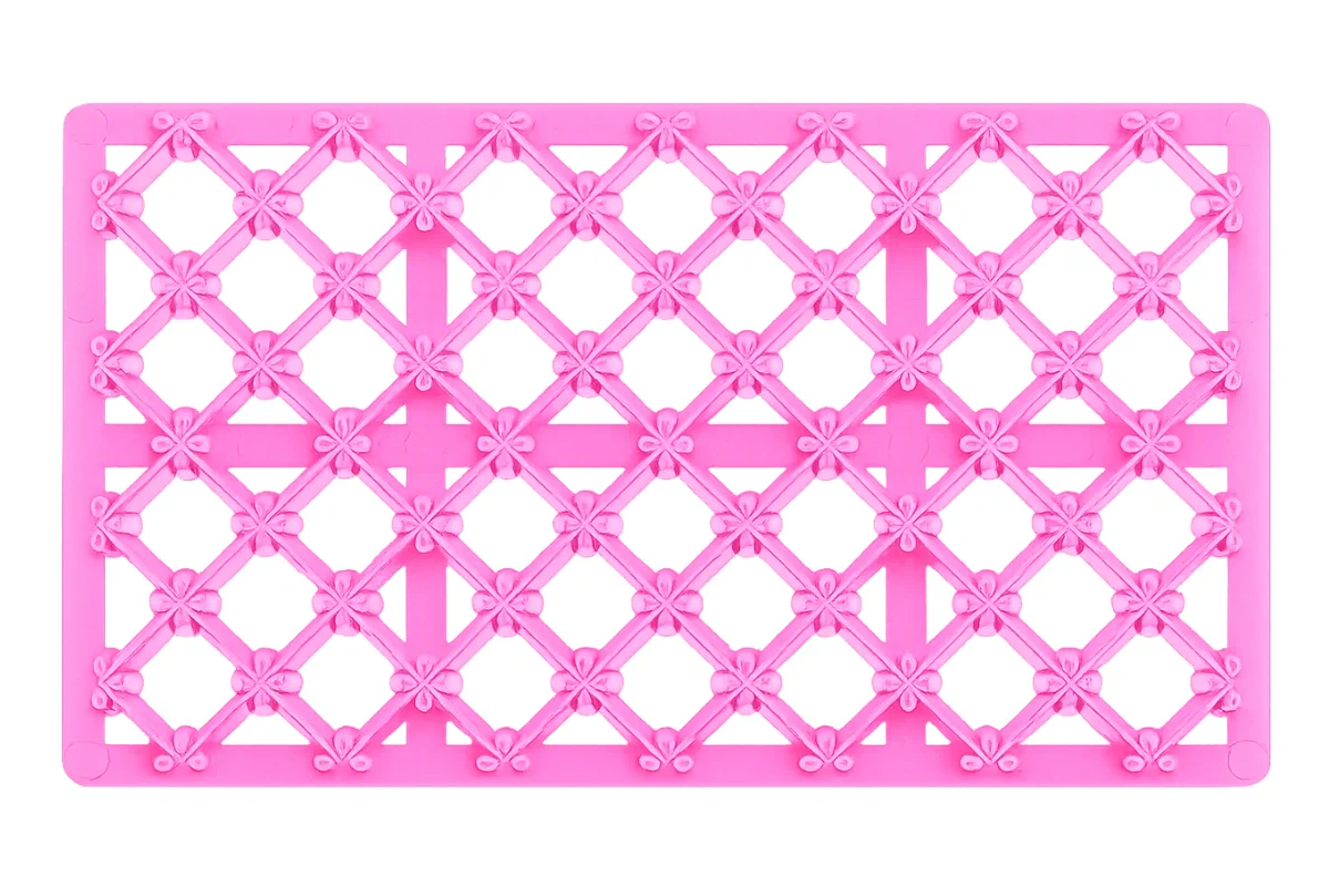 Flower Design Quilt Embosser - Iconic Cake Art - Image 2