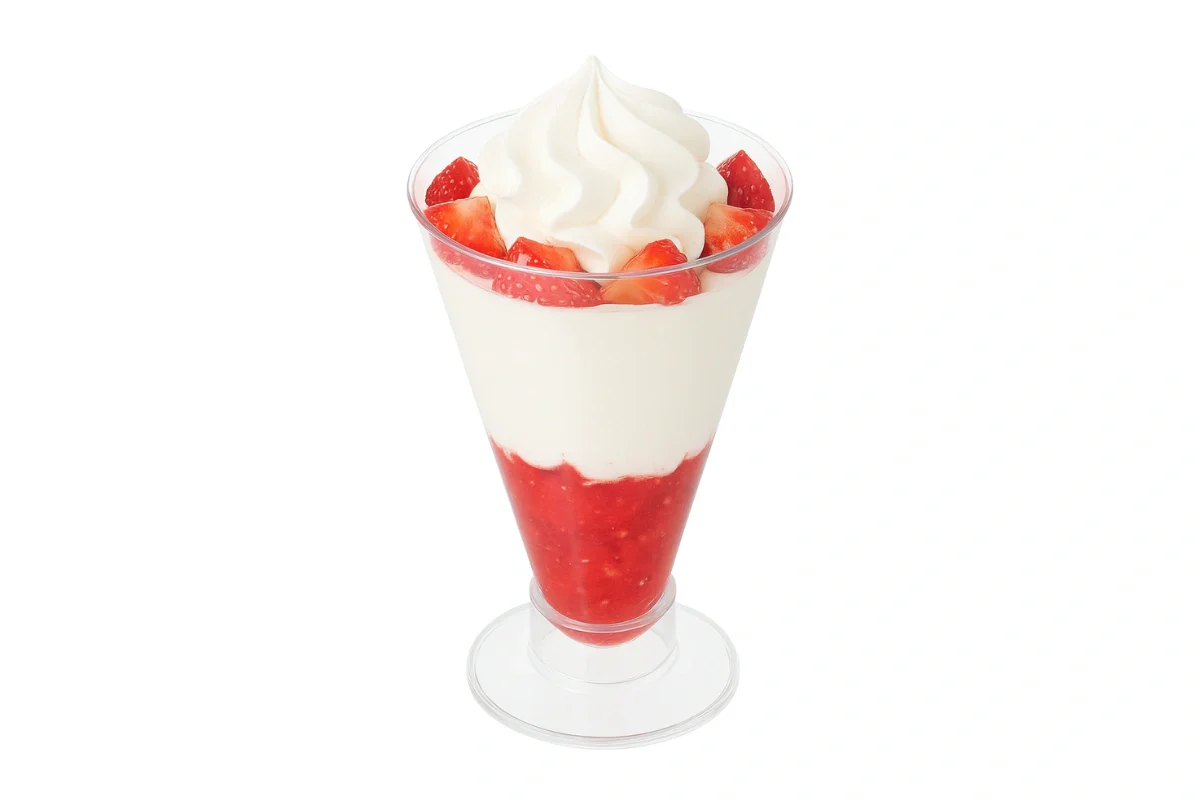 Flute Shape Dessert Cups 180ml (10 Pack) - Iconic Cake Art - Image 2