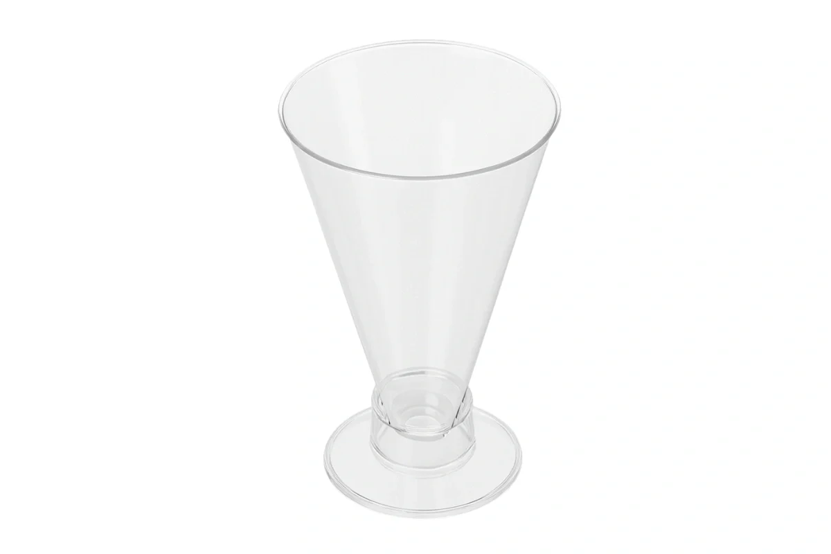 Flute Shape Dessert Cups 180ml (10 Pack) - Iconic Cake Art - Image 3