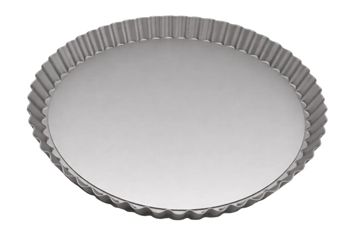 High Round Fluted Tart Quiche Pan 9.5 Inch x 1 Inch - Hot Stuff Bakeware - Image 2