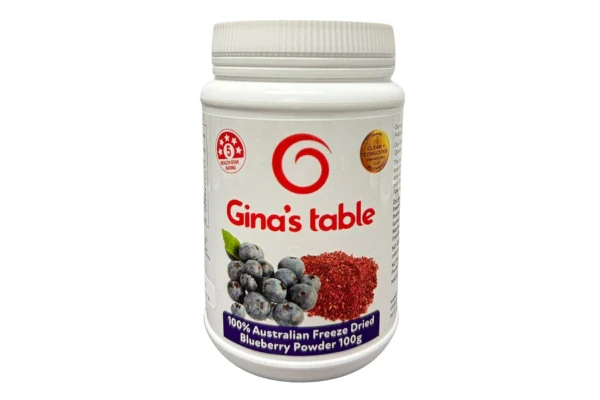 Freeze-Dried Blueberry Powder 60g - Ginas Table