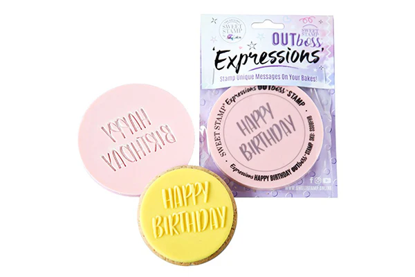 Fun Happy Birthday - Outboss Expressions - Sweet Stamp