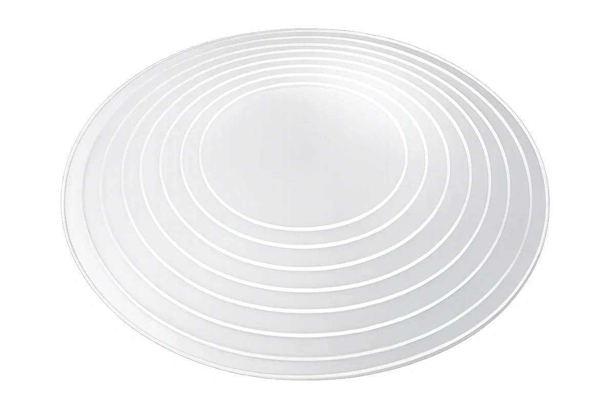 Ganache Lid Set 3 - Round - 5 to 12 - Sharp Edge - Cake Decorating Tools (8 Pack) - Gateau Art
