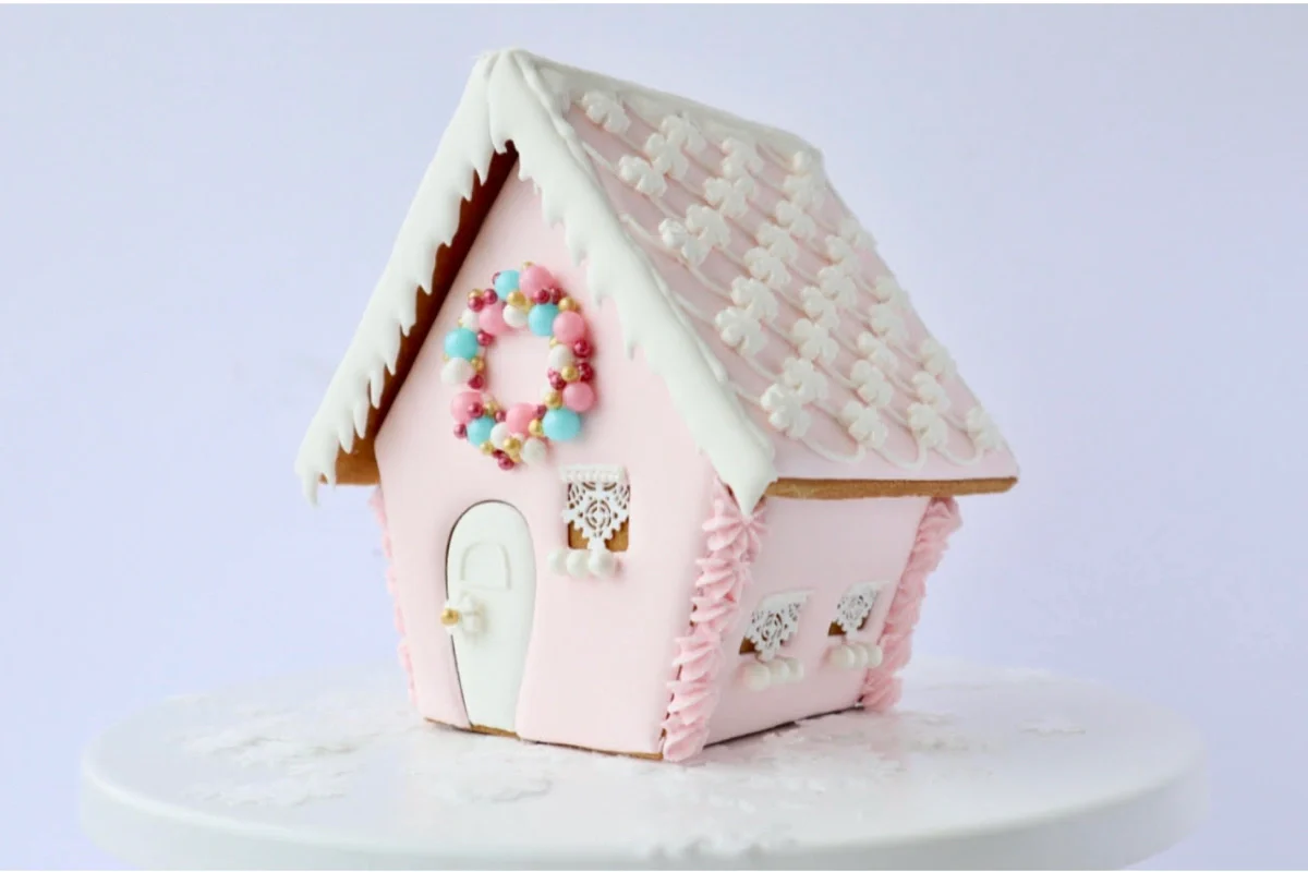 Gingerbread Cottage Cutter (Miss Biscuit) - Og Standard Set - Custom Cookie Cutters
