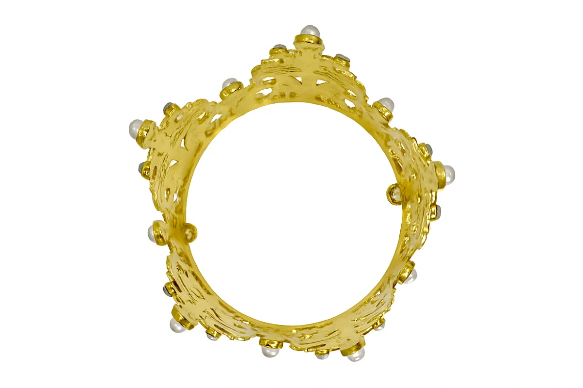 Gold Crown Topper 7.5cm - Iconic Cake Art - Image 4