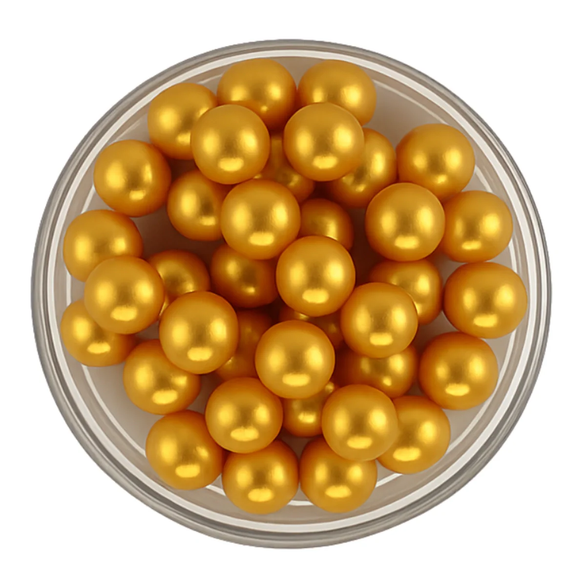 Gold Pearls 10mm 100g - Iconic Sprinkles - Image 3