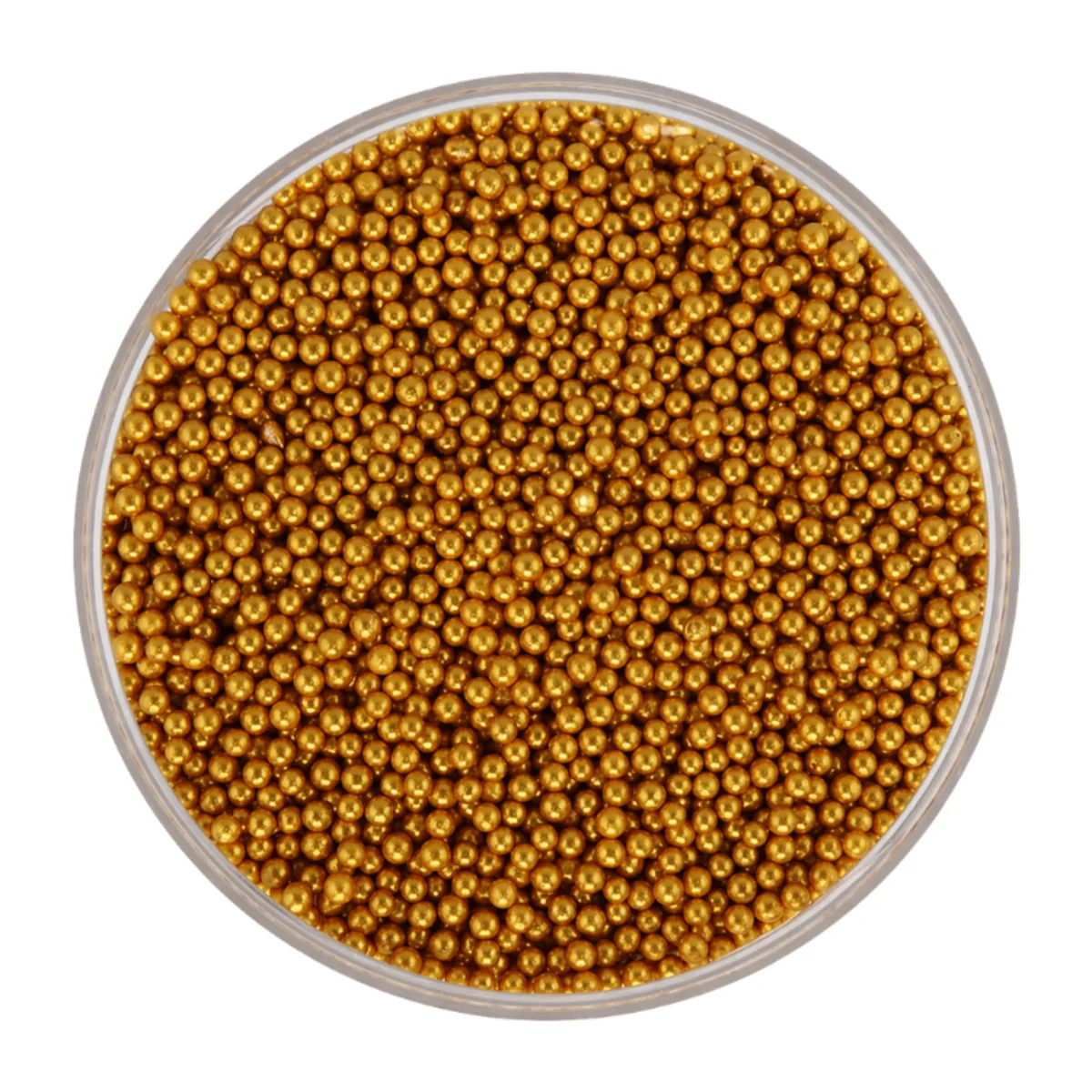 Gold Pearls 2mm 30g - Iconic Sprinkles - Image 3
