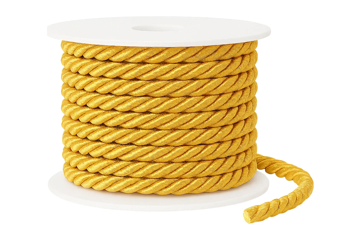 Gold Rope Cushion Cord 6mm - My Dream Cake