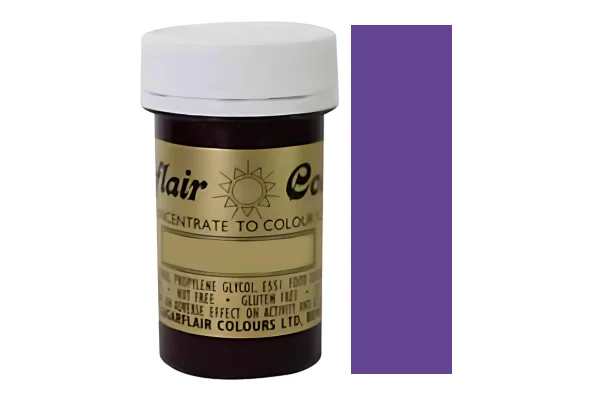 Grape Violet Spectral Paste - Fondant and Buttercream Colour 25g - Sugarflair - Image 2