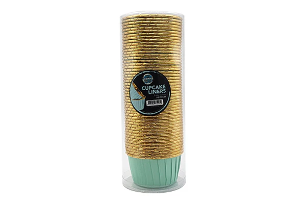 Green Baby Cupcake Liners (50 Pack) - Iconic Cake Art - Image 2
