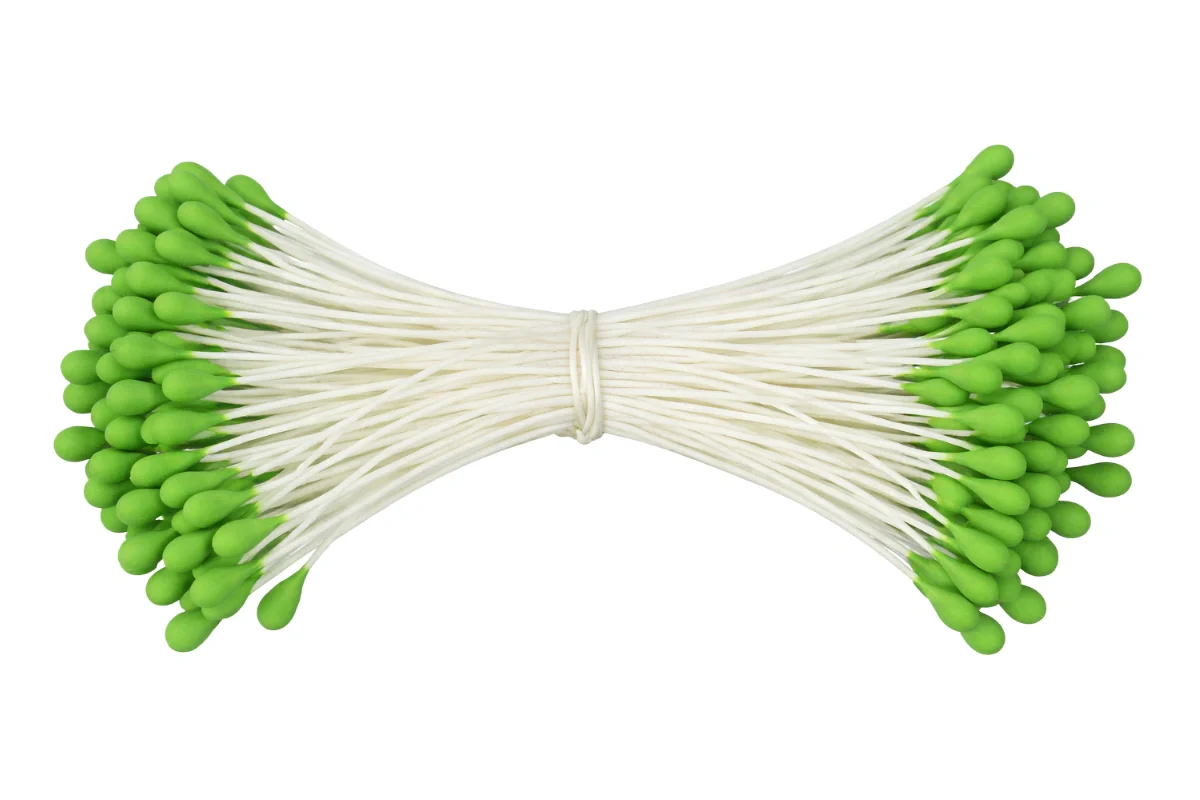 Green Matte Flower Stamens - 3mm - Gateau Art