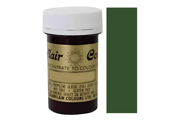 Green Party Spectral Paste - Fondant and Buttercream Colour 25g - Sugarflair - Image 2