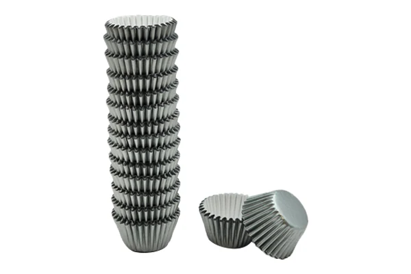 Gun Mini Base - Foil Baking Bulk Cupcake Cases Liner 2.5cm (500 Pack) - Gateau Art