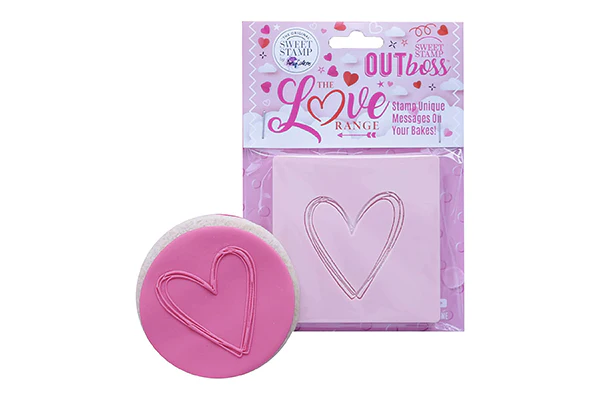 Heart Sketch Outboss Love - Sweet Stamp