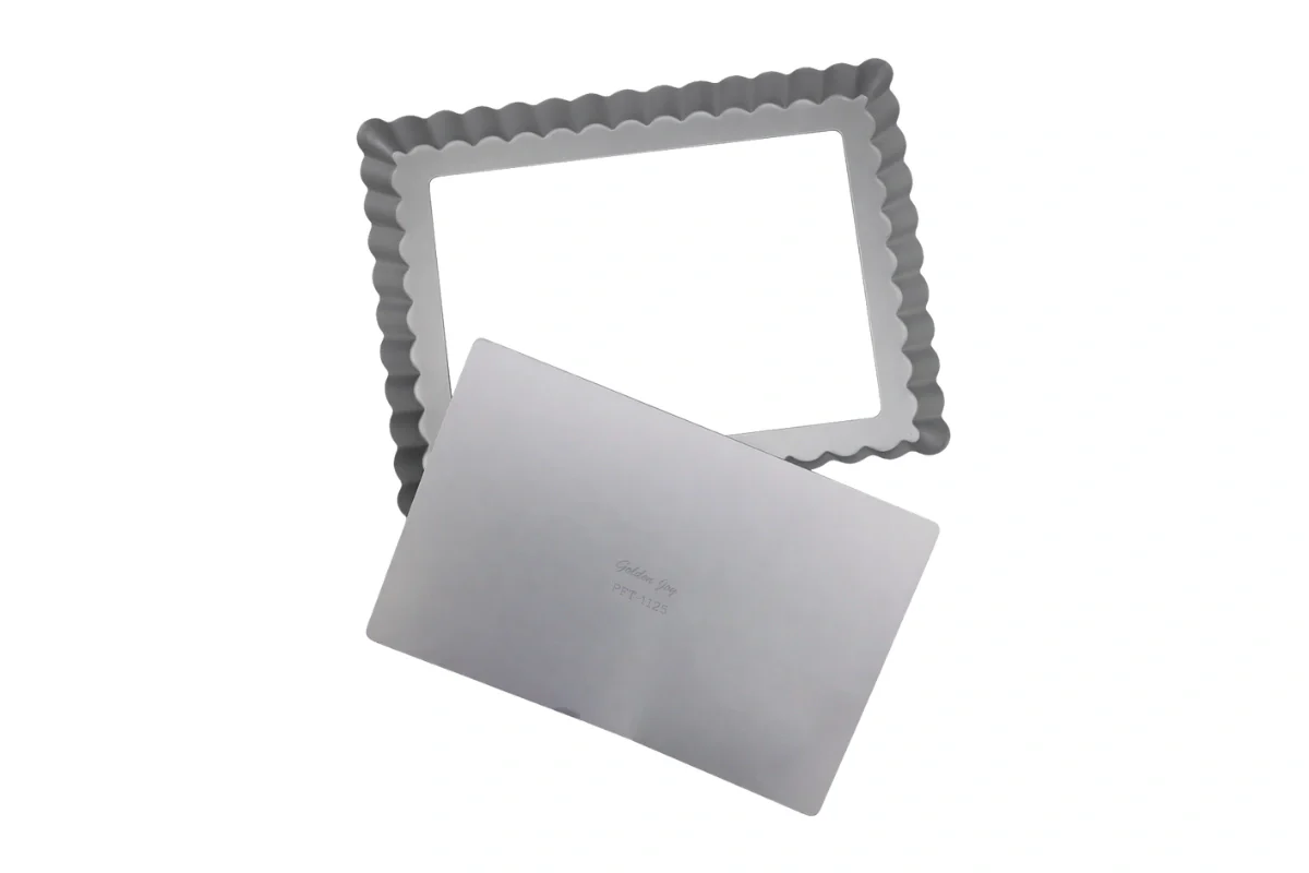 High Fluted Tart Quiche Pan 11.25 Inch x 8.125 Inch x 1 Inch - Hot Stuff Bakeware - Image 4