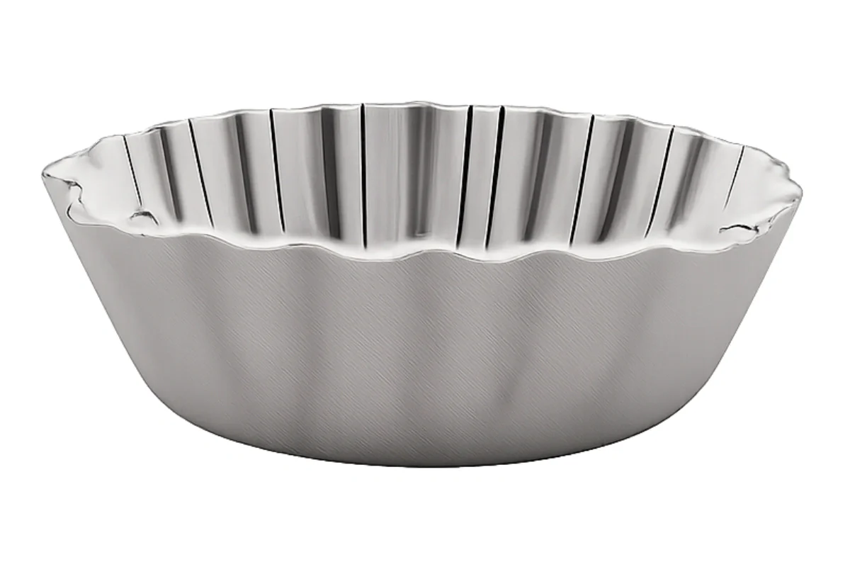 High Fluted Tart Quiche Pan 12 Inch x 2 Inch - Hot Stuff Bakeware