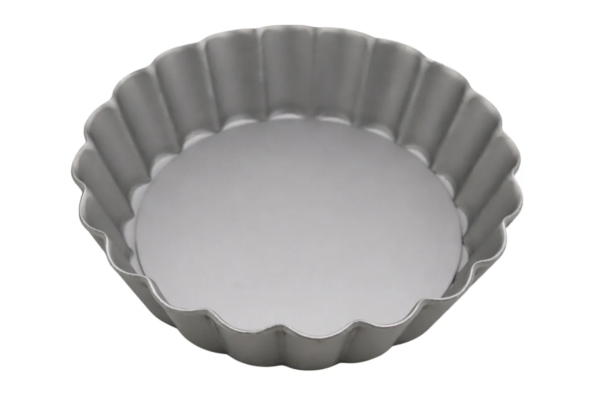 High Fluted Tart Quiche Pan 3.75 Inch x 1 Inch - Hot Stuff Bakeware - Image 2