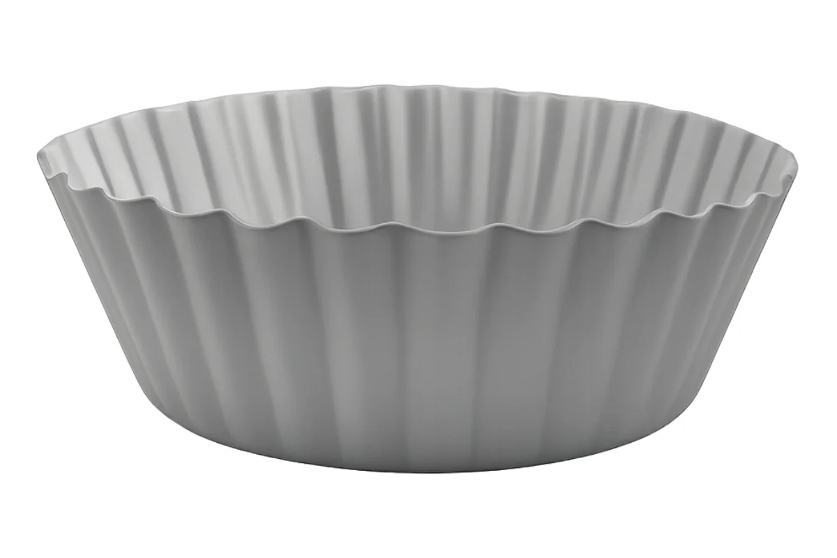 High Fluted Tart Quiche Pan 6 Inch x 2 Inch - Hot Stuff Bakeware