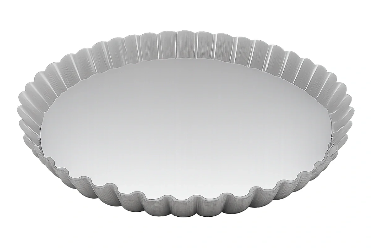 High Fluted Tart Quiche Pan 8 Inch x 1 Inch - Hot Stuff Bakeware - Image 2