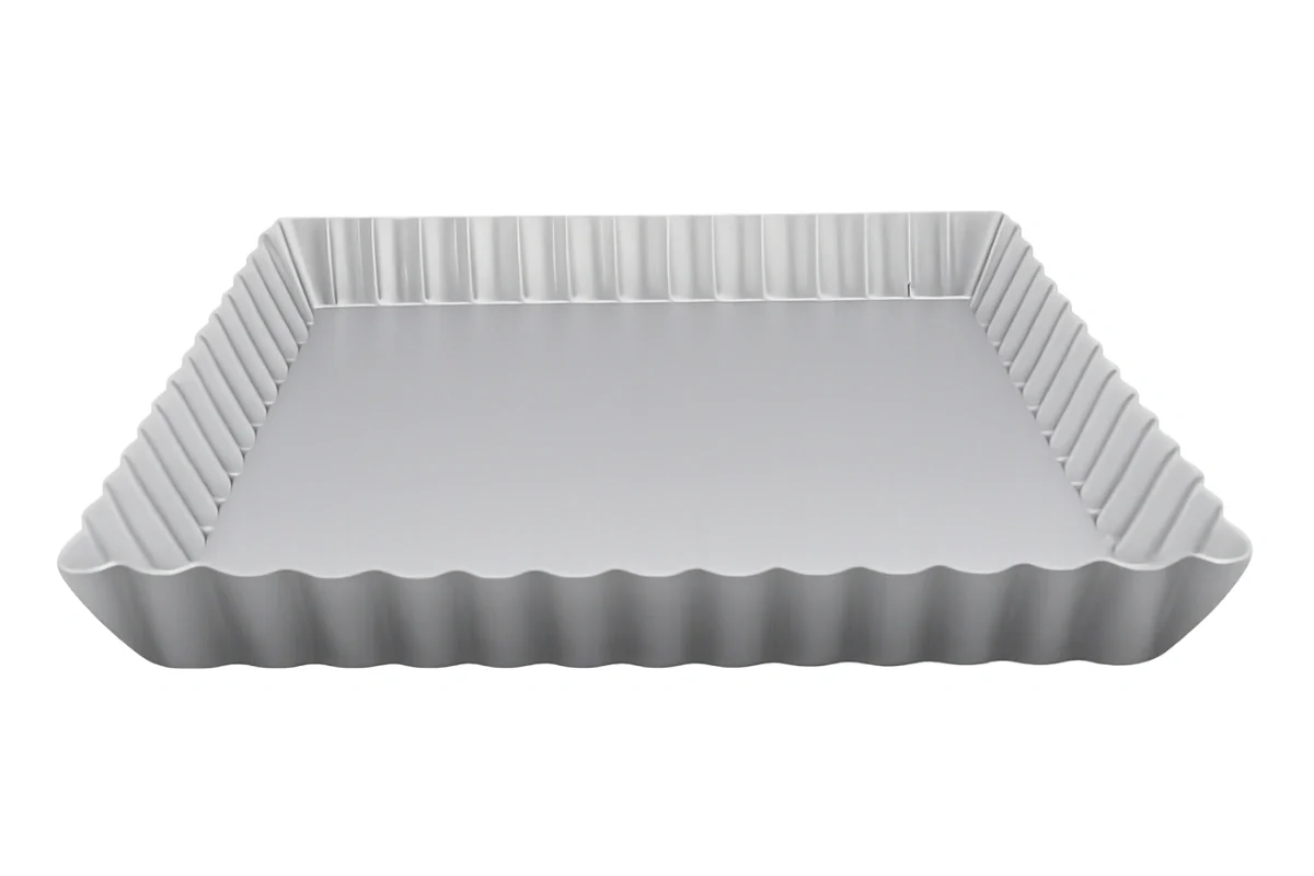High Fluted Tart Quiche Pan 9 Inch x 9 Inch x 1 Inch - Hot Stuff Bakeware - Image 2