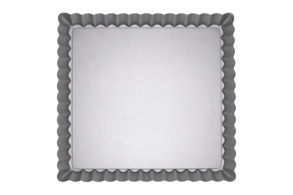 High Fluted Tart Quiche Pan 9 Inch x 9 Inch x 1 Inch - Hot Stuff Bakeware - Image 4