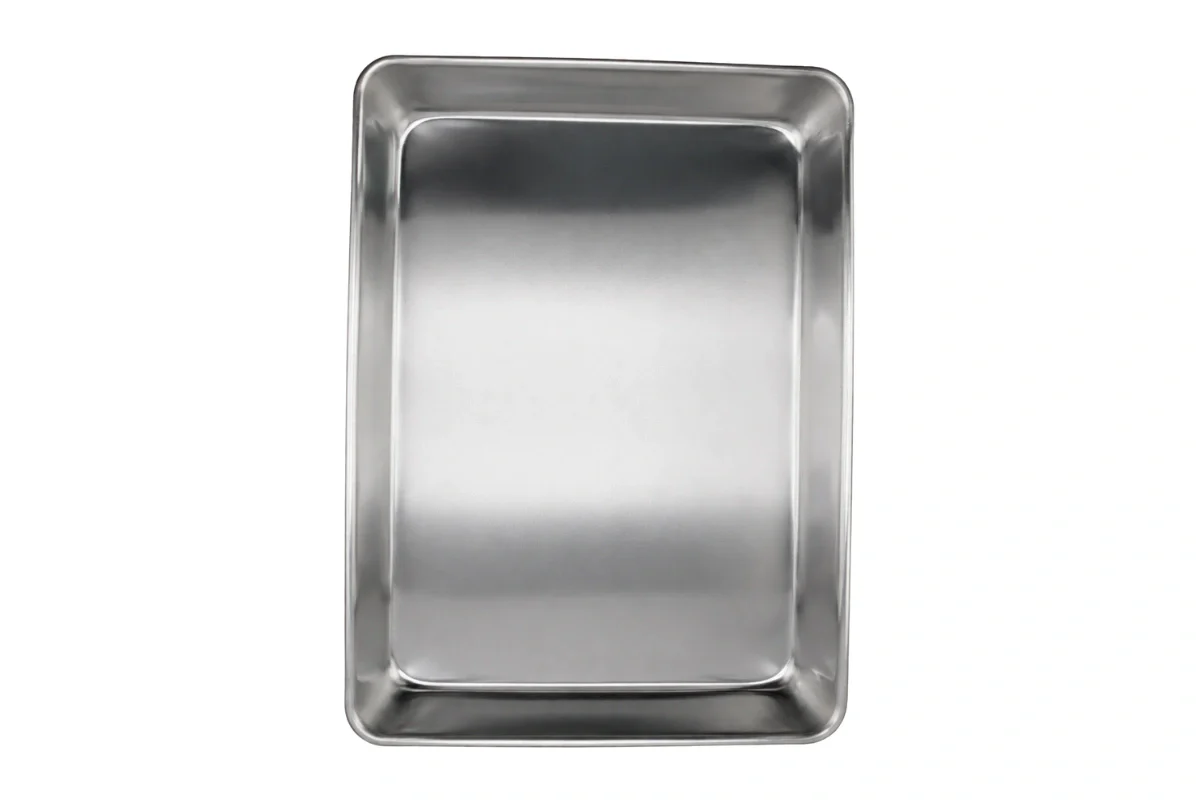 High Light Duty Oblong Cake Pan Large Aluminum Thin Pans 9 Inch x 13 Inch x 2 Inch - Hot Stuff Bakeware - Image 3