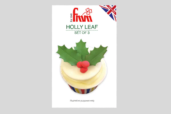 Holly Leaf Cutter (3 Pack) - FMM - Image 2