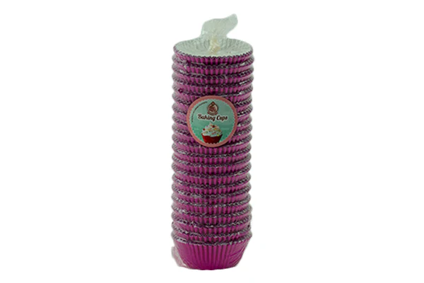 Hot Pink Mini Base - Baking Bulk Cupcake Cases Liner 3.5cm (500 Pack) - Gateau Art