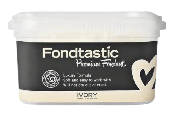 Ivory Premium Fondant 250g - Fondtastic