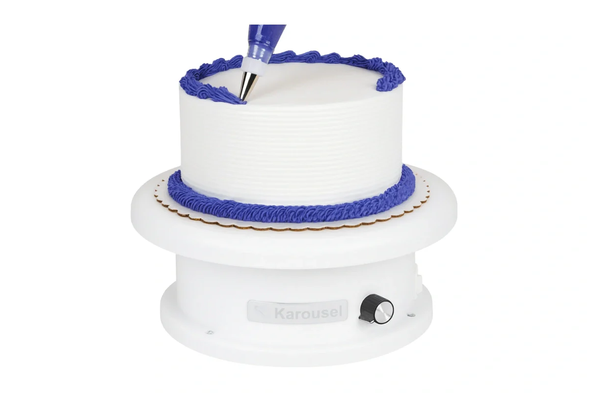 Karousel Electric Cake Turntable T1004 - Variable Speed - Kopykake - Image 2