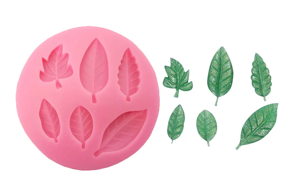 Leaves - 6 Types - Silicone Mould - Iconic Cake Art - Image 2