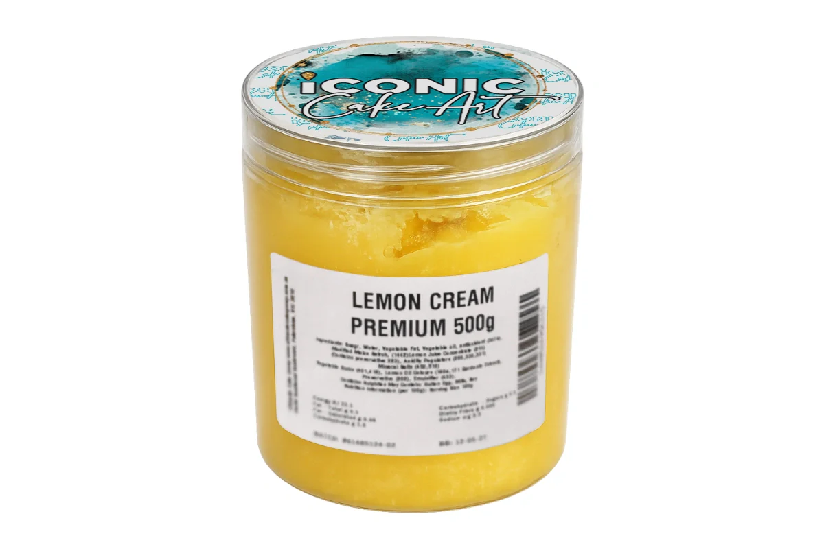 Lemon Creme 500g - Iconic Cake Art - Image 3