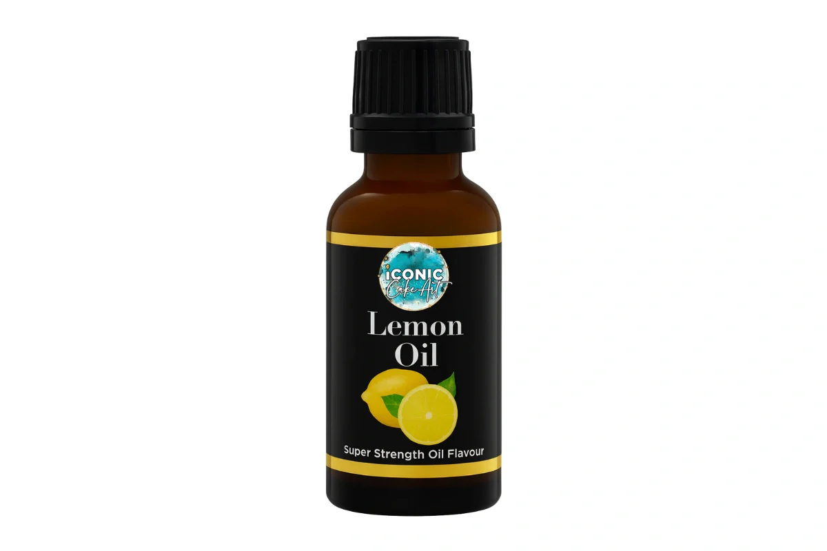Lemon Flavour Oil - Iconic Cake Art - Image 3