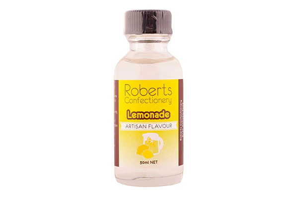 Lemonade Natural Flavoured Essence 30ml - Roberts Edible Craft