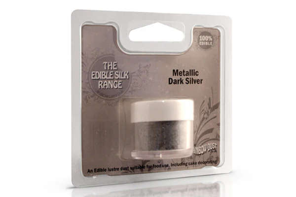 Lustre Metallic Dark Silver Retail - Rainbow Dust
