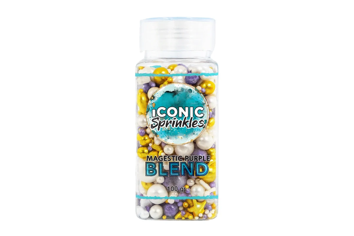 Majestic Purple Blend 100g - Iconic Sprinkles - Image 2