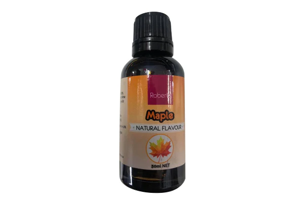 Maple Natural Flavoured Essence 30ml - Roberts Edible Craft