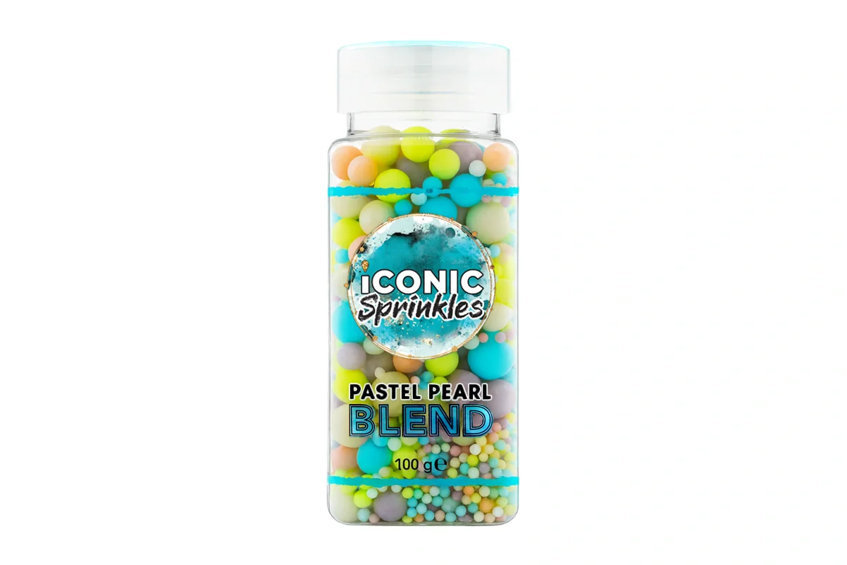 Matte Pastel Pearl Blend 100g - Iconic Sprinkles - Image 2