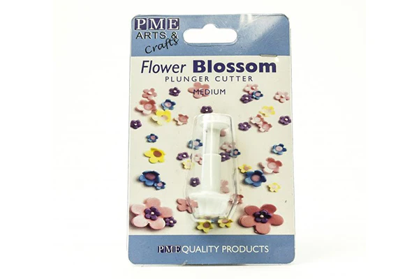 Medium Floral Plunger Cutters (Set) - Blossom Forget Me Not 10mm - PME