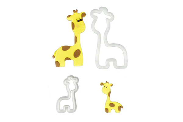 Mummy and Baby Giraffe Cutter Set - FMM