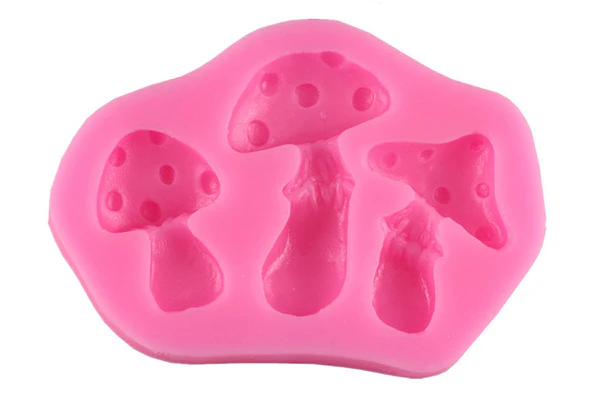 Mushrooms - 3 Sizes Silicone Mould - Iconic Cake Art - Image 2