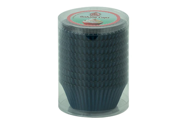 Navy Blue 5cm x 3.2cm - Greaseproof Baking Cupcake Cases (250 Pack) - Gateau Art