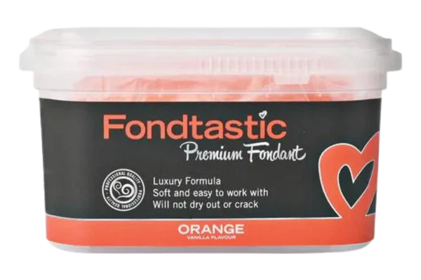 Orange Premium Fondant 250g - Fondtastic