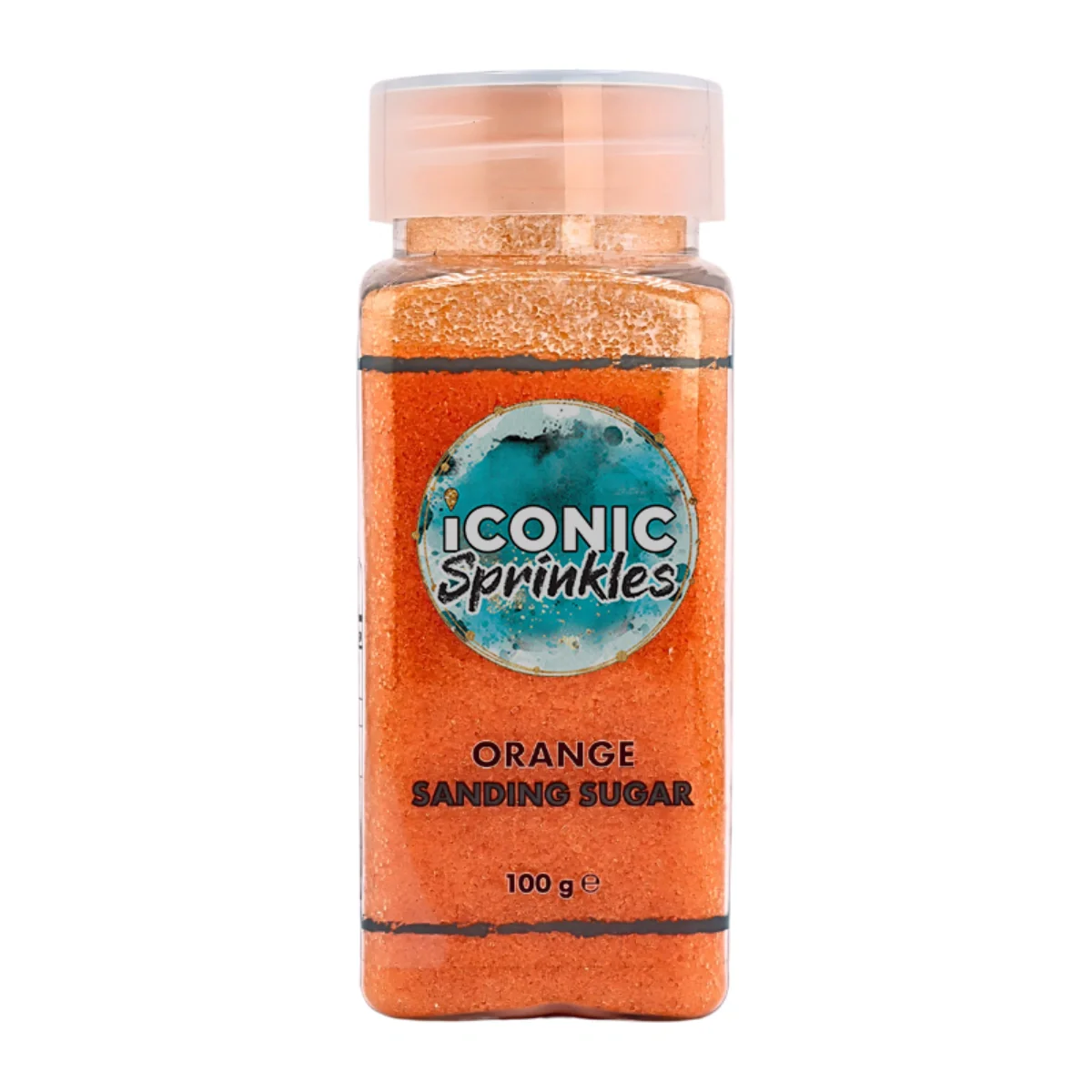 Orange Sanding Sugar 100g - Iconic Sprinkles - Image 2
