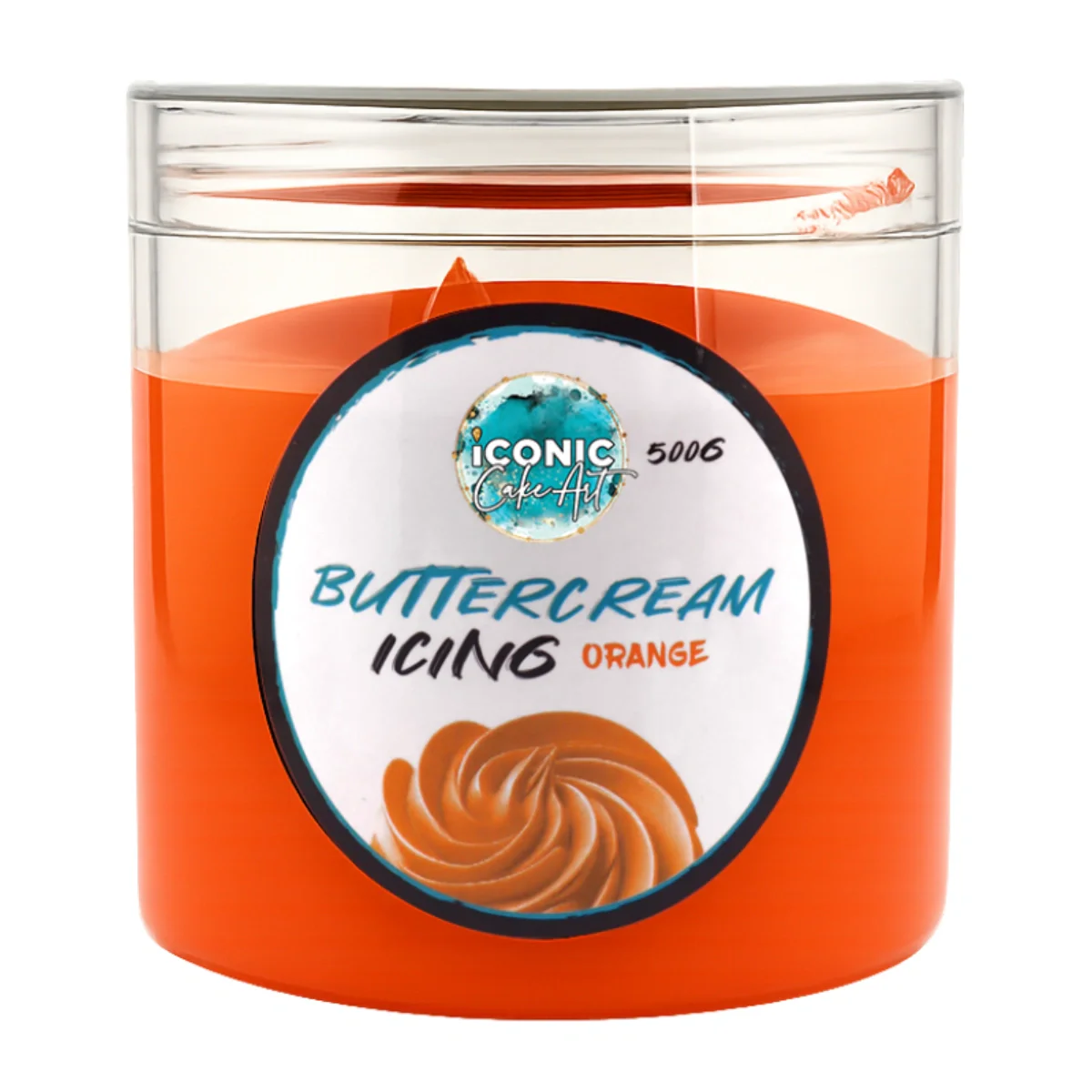 Orange Vanilla Ready to Use Buttercream 500g - Iconic Cake Art - Image 2